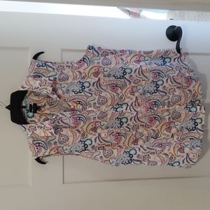 Sleveless Paisley Summer Top